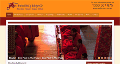 Desktop Screenshot of bhutan.com.au