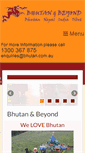 Mobile Screenshot of bhutan.com.au